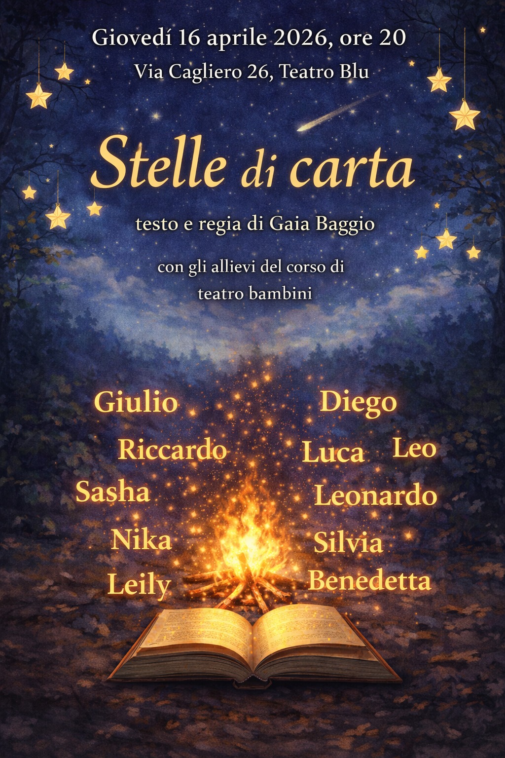 Stelle di carta 16-04-2026 20:00